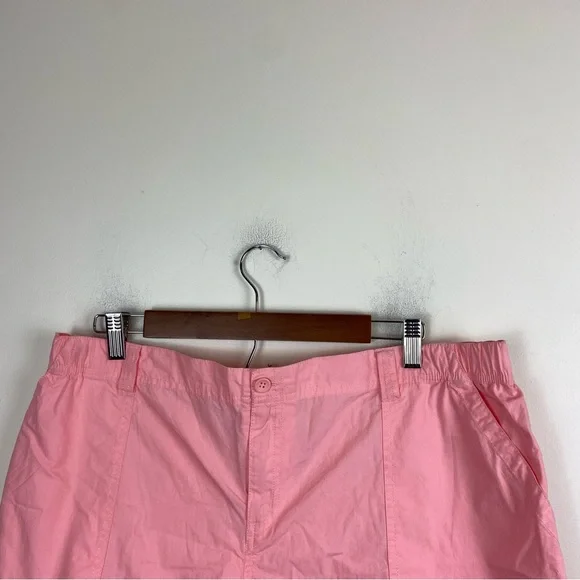 Abound Light Coral Pink Cargo Shorts Beach Vacation Size XL Colorful Summer Trip - Picture 2 of 11